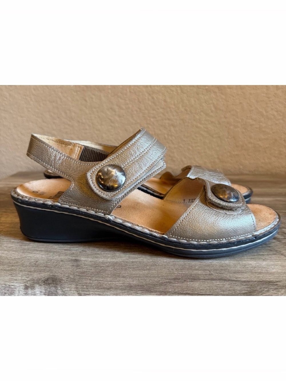 Finn Comfort Alanya Walking Sandals Women’s Size 9 Hook and Loop Velcro Straps